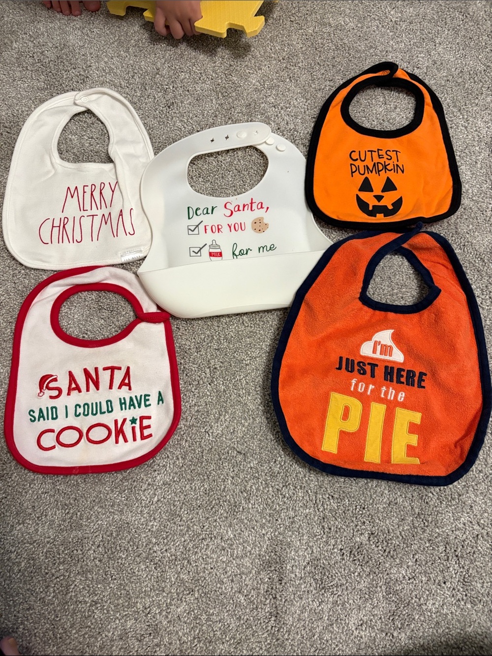 Holiday Baby Bib Bundle